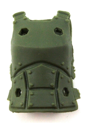 Female Vest: Armor Type Green Version - 1:18 Scale Modular MTF Valkyries Accessory for 3-3/4" Action Figures