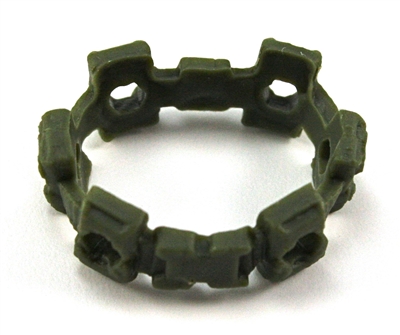 Web Belt: GREEN Version - 1:18 Scale Modular MTF Accessory for 3-3/4" Action Figures