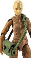Satchel Case with Strap: GREEN Version - 1:18 Scale Modular MTF Accessory for 3-3/4" Action Figures