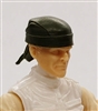 Headgear: "Do-Rag" Head Cover GREEN Version - 1:18 Scale Modular MTF Accessory for 3-3/4" Action Figures