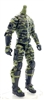 "Jungle-Ops" GREEN with BLACK CAMO MTF Male Trooper Body WITHOUT Head - 1:18 Scale Marauder Task Force Action Figure