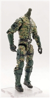 "Spec-Ops MARK II" DARK GREEN CAMO MTF Male Trooper Body WITHOUT Head - 1:18 Scale Marauder Task Force Action Figure