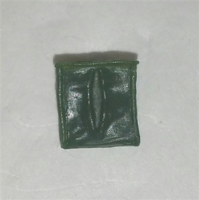 Ammo Pouch: Empty DARK GREEN Version - 1:18 Scale Modular MTF Accessory for 3-3/4" Action Figures