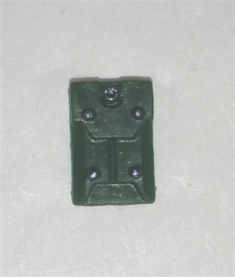 Armor Panel: Large Size DARK GREEN Version - 1:18 Scale Modular MTF Accessory for 3-3/4" Action Figures