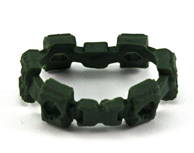 Web Belt: DARK GREEN Version - 1:18 Scale Modular MTF Accessory for 3-3/4" Action Figures