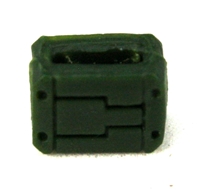MOUNT for Ammo Belt: DARK GREEN Version - 1:18 Scale Modular MTF Accessory for 3-3/4" Action Figures