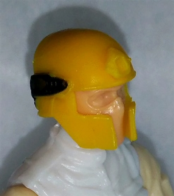 Headgear: Tactical Helmet YELLOW Version - 1:18 Scale Modular MTF Accessory for 3-3/4" Action Figures