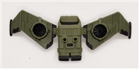 MTF Exo-Suit: JETPACK with Wings - GREEN Version - 1:18 Scale Marauder Task Force Accessory
