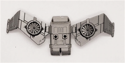 MTF Exo-Suit: JETPACK with Wings - GUN-METAL Version - 1:18 Scale Marauder Task Force Accessory