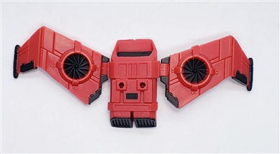 MTF Exo-Suit: JETPACK with Wings - RED Version - 1:18 Scale Marauder Task Force Accessory