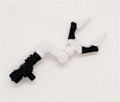 MTF Exo-Suit: CLAW ARM - WHITE Version - 1:18 Scale Marauder Task Force Accessory