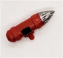 MTF Exo-Suit: MISSILE LAUNCHER "POD" - RED Version - 1:18 Scale Marauder Task Force Accessory