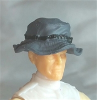 Headgear: Boonie Hat GRAY Version - 1:18 Scale Modular MTF Accessory for 3-3/4" Action Figures