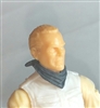 Headgear: Standard Neck Scarf GRAY Version - 1:18 Scale Modular MTF Accessory for 3-3/4" Action Figures