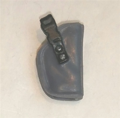 Pistol Holster: Small  Right Handed GRAY Version - 1:18 Scale Modular MTF Accessory for 3-3/4" Action Figures