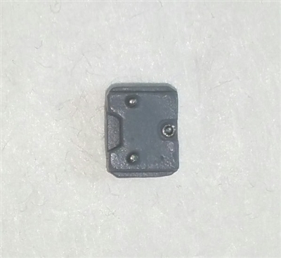 Armor Panel: Small Size GRAY Version - 1:18 Scale Modular MTF Accessory for 3-3/4" Action Figures