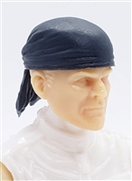 Headgear: "Bandana" Head Cover GRAY Version - 1:18 Scale Modular MTF Accessory for 3-3/4" Action Figures