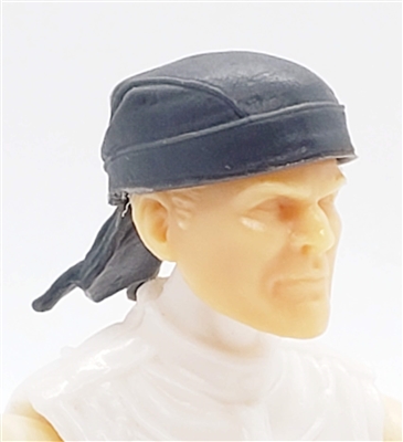 Headgear: "Do-Rag" Head Cover GRAY Version - 1:18 Scale Modular MTF Accessory for 3-3/4" Action Figures