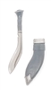 Kukri Knife & Sheath: GRAY Version - 1:18 Scale Modular MTF Accessory for 3-3/4" Action Figures