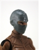 Female Head: Balaclava Mask GRAY Version - 1:18 Scale MTF Valkyries Accessory for 3-3/4" Action Figures