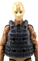 Female Vest: Utility Type Gray Version - 1:18 Scale Modular MTF Valkyries Accessory for 3-3/4" Action Figures