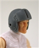 Headgear: Gray Flight Helmet - 1:18 Scale Modular MTF Accessory for 3-3/4" Action Figures