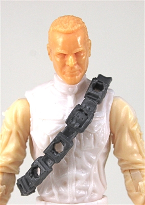 Bandolier: GRAY Version - 1:18 Scale Modular MTF Accessory for 3-3/4" Action Figures