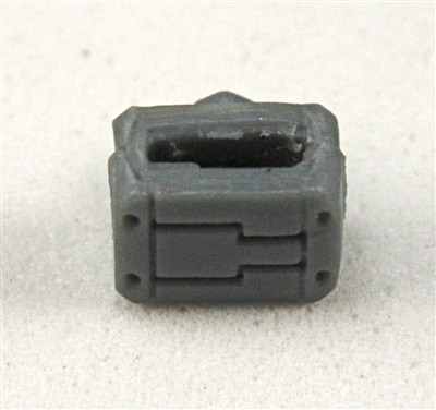 MOUNT for Ammo Belt: GRAY Version - 1:18 Scale Modular MTF Accessory for 3-3/4" Action Figures