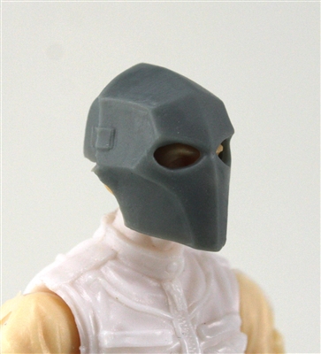 Armor Mask: GRAY Version - 1:18 Scale Modular MTF Accessory for 3-3/4" Action Figures