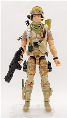 "WASTELAND BUG-HUNT" Geared-Up MTF Male Trooper - 1:18 Scale Marauder Task Force Action Figure