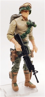 "NCO" Geared-Up MTF Male Trooper - 1:18 Scale Marauder Task Force Action Figure