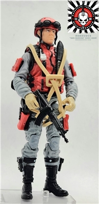 "MARAUDER PARATROOPER" Geared-Up MTF Male Trooper - 1:18 Scale Marauder Task Force Action Figure