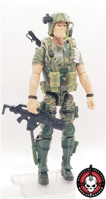 Marauder "BUG HUNT MARINE" Geared-Up MTF Male Trooper - 1:18 Scale Marauder Task Force Action Figure