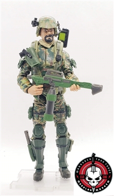 Marauder "BUG HUNT MARINE SERGEANT" Geared-Up MTF Male Trooper - 1:18 Scale Marauder Task Force Action Figure