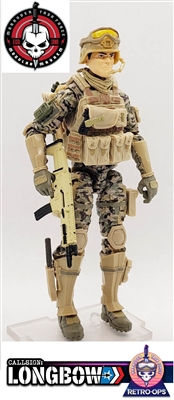 Marauder "LONG-BOW" Geared-Up MTF Male Trooper- 1:18 Scale Marauder Task Force Action Figure