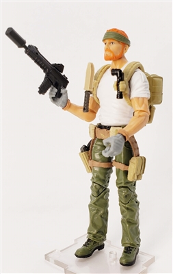"WILDERNESS SCOUT" Geared-Up MTF Male Trooper - 1:18 Scale Marauder Task Force Action Figure