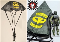 Marauder "AIRBORNE MKII" with PARACHUTE Geared-Up MTF Male Trooper - 1:18 Scale Marauder Task Force Action Figure