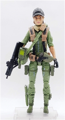 "INTEL-OPERATOR" Geared-Up MTF Female Valkyries - 1:18 Scale Marauder Task Force Action Figure