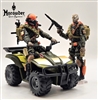 Marauder "SHRAPNEL with ATV" Geared-Up MTF Male Trooper - 1:18 Scale Marauder Task Force Action Figure