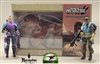 Marauder Dinohunters "SCOUT & TRACKER" 2- Man Team #1 with FREE Velociraptor - 1:18 Scale Marauder Task Force Set