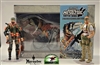 Marauder Dinohunters "BUSHMASTER & RANGER" 2- Man Team #2 with FREE Dromaeosaurus - 1:18 Scale Marauder Task Force Set