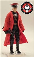 Marauder "RED SHADOWS OFFICER" Geared-Up MTF Male Trooper - 1:18 Scale Marauder Task Force Action Figure