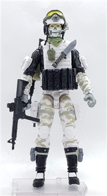 "WINTER WARRIOR" Geared-Up MTF Male Trooper - 1:18 Scale Marauder Task Force Action Figure