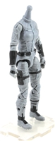 MTF Female Valkyries Body WITHOUT Head GRAY "Tech-Ops" Version BASIC - 1:18 Scale Marauder Task Force Action Figure