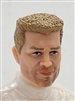 Male Head: "BEAU" LIGHT Skin Tone with LIGHT BROWN Hair - 1:18 Scale MTF Accessory for 3-3/4" Action Figures