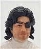 Male Head: "KEN" LIGHT Skin Tone with BLACK Hair - 1:18 Scale MTF Accessory for 3-3/4" Action Figures