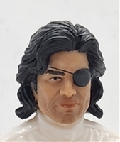 Male Head: "KEN" LIGHT-TAN (ASIAN) Skin Tone with BLACK Hair - 1:18 Scale MTF Accessory for 3-3/4" Action Figures