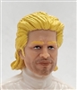 Male Head: "HENRY" LIGHT Skin Tone with  BLONDE Hair - 1:18 Scale MTF Accessory for 3-3/4" Action Figures