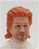Male Head: "HENRY" LIGHT Skin Tone with RED Hair - 1:18 Scale MTF Accessory for 3-3/4" Action Figures