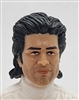 Male Head: "HENRY" LIGHT-TAN (ASIAN) Skin Tone with  BLACK Hair - 1:18 Scale MTF Accessory for 3-3/4" Action Figures